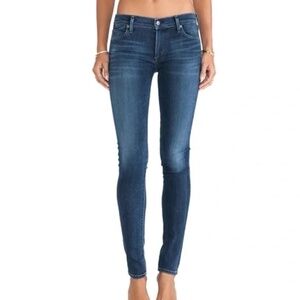Citizens of Humanity "Avedon" Skinny Jeans in Dark Wash - Size 29